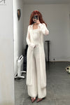 SWAYING/KNIT Mohair Slim Fit Cardigan SW22AW1T81 White PS53